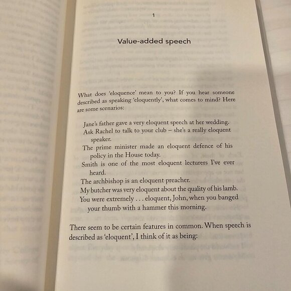 The Gift Of The Gab: How Eloquence Works By David Crystal, Hardcover, Pre-owned - Picture 6 of 8